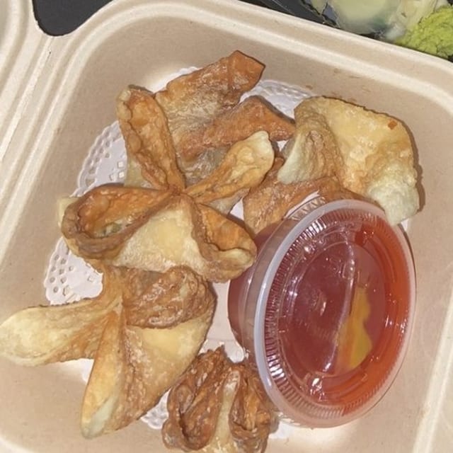 Crab Cheese Wonton.