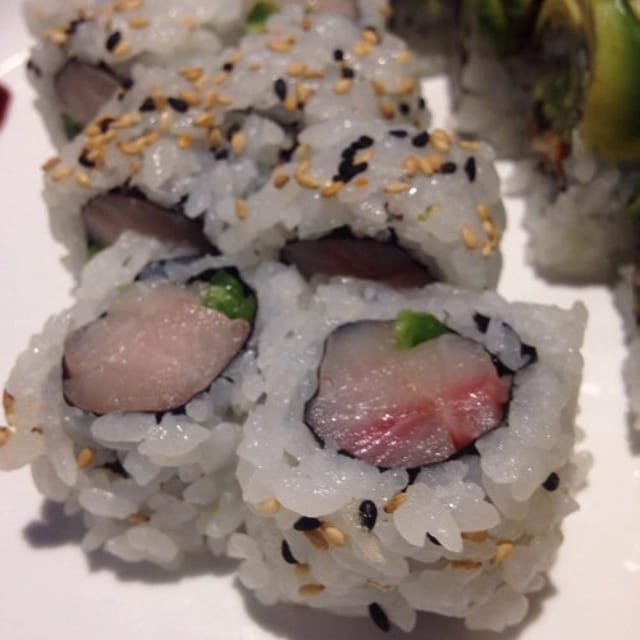 Yellowtail & Jalapeño Roll.